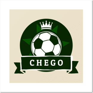 Chego Le ROI du football Posters and Art